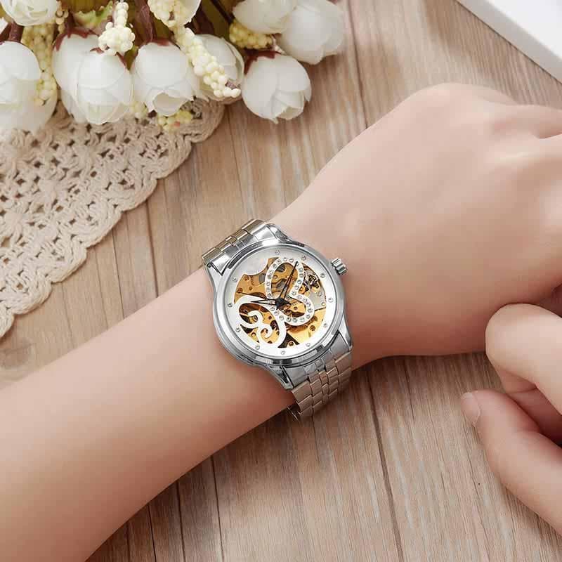 Montre femme discount en acier inoxydable