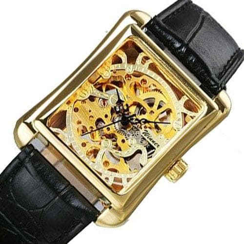 Montre Squelette Femme Rectangulaire- steampunk store