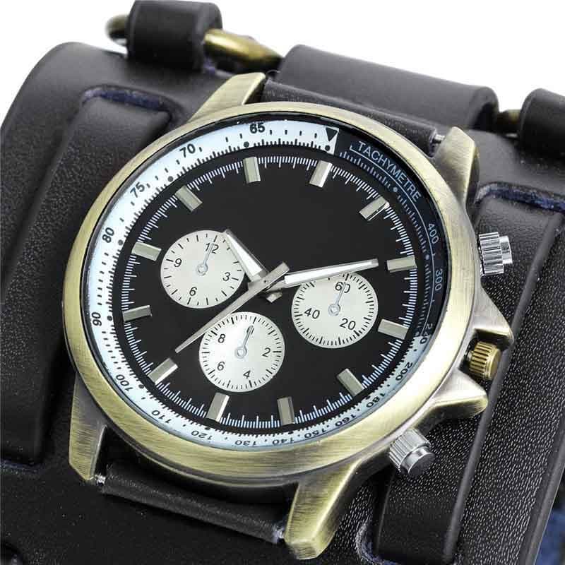 Montre aviateur homme vintage hot sale