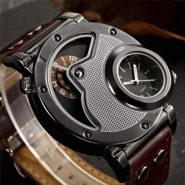 Montre Tactique Steampunk vue cadran | SteampunkStore