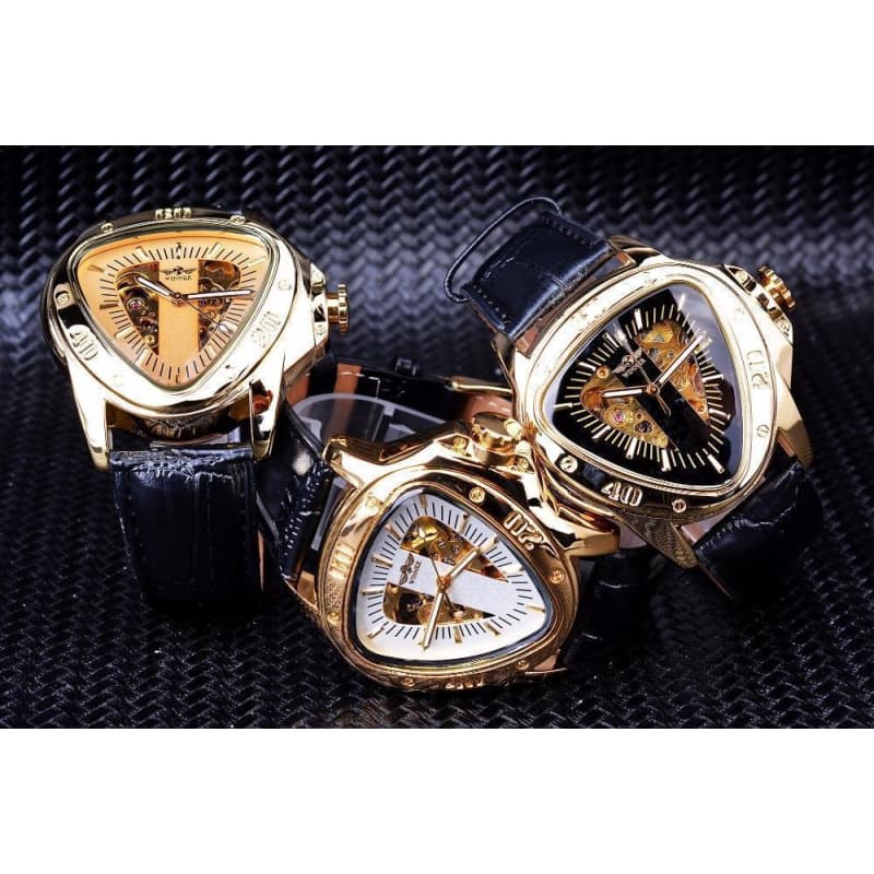 Collection montre bracelet pyramide steampunk