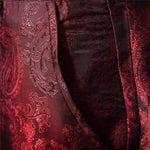 Pantalon Rouge Steampunk poche latérale | Steampunk Store