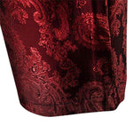 Pantalon Rouge Steampunk motif | Steampunk Store