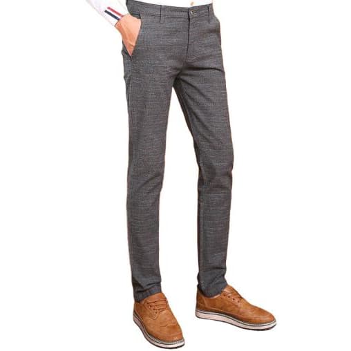 Pantalon Tweed Gris | Steampunk Store