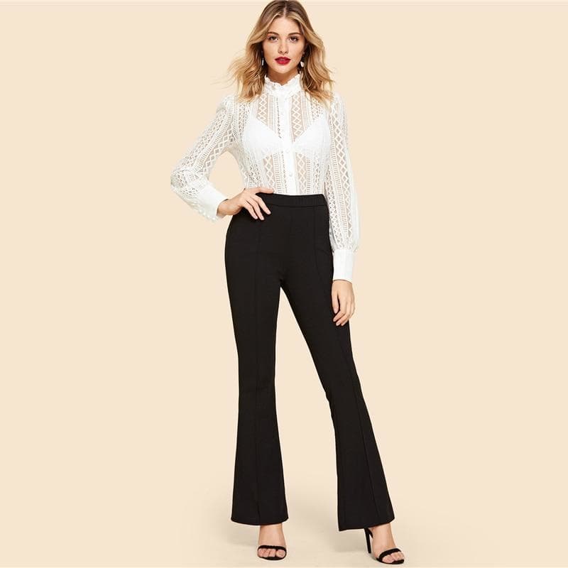 Pantalon Vintage Femme Année 50 de face