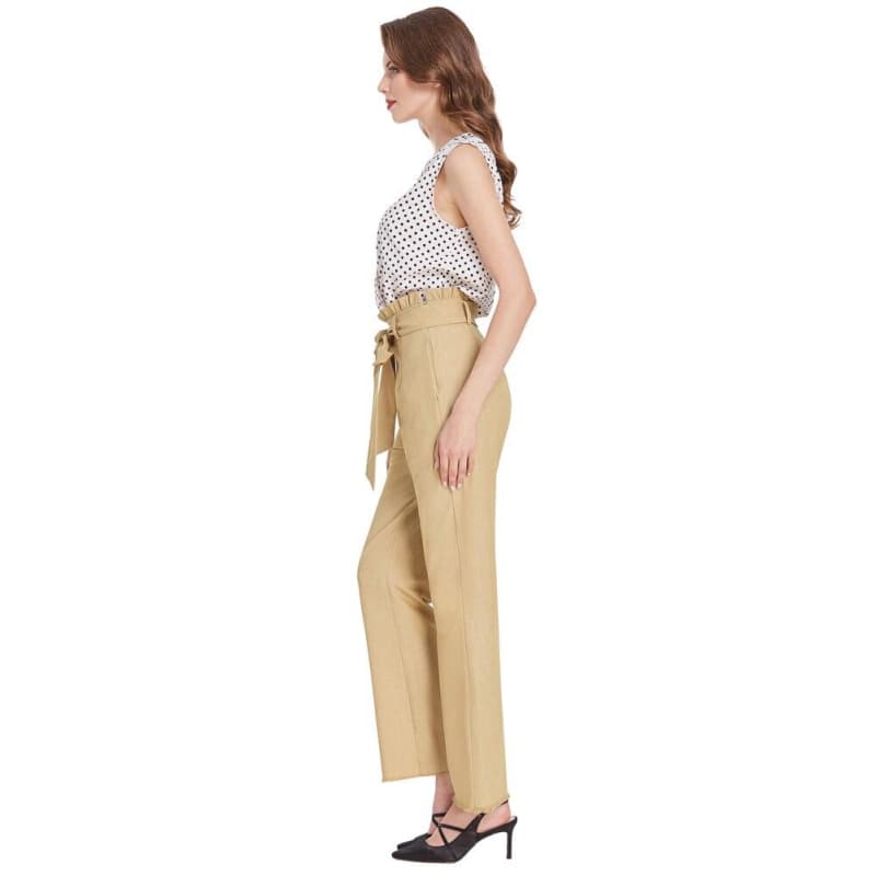 Pantalon Steampunk Élégant Flare