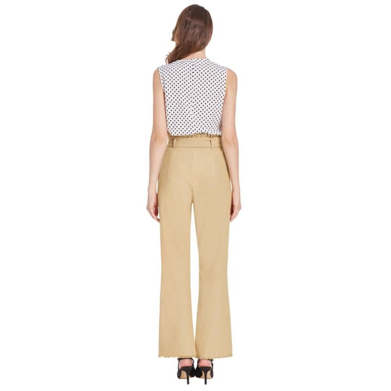 Pantalon Steampunk Élégant Flare