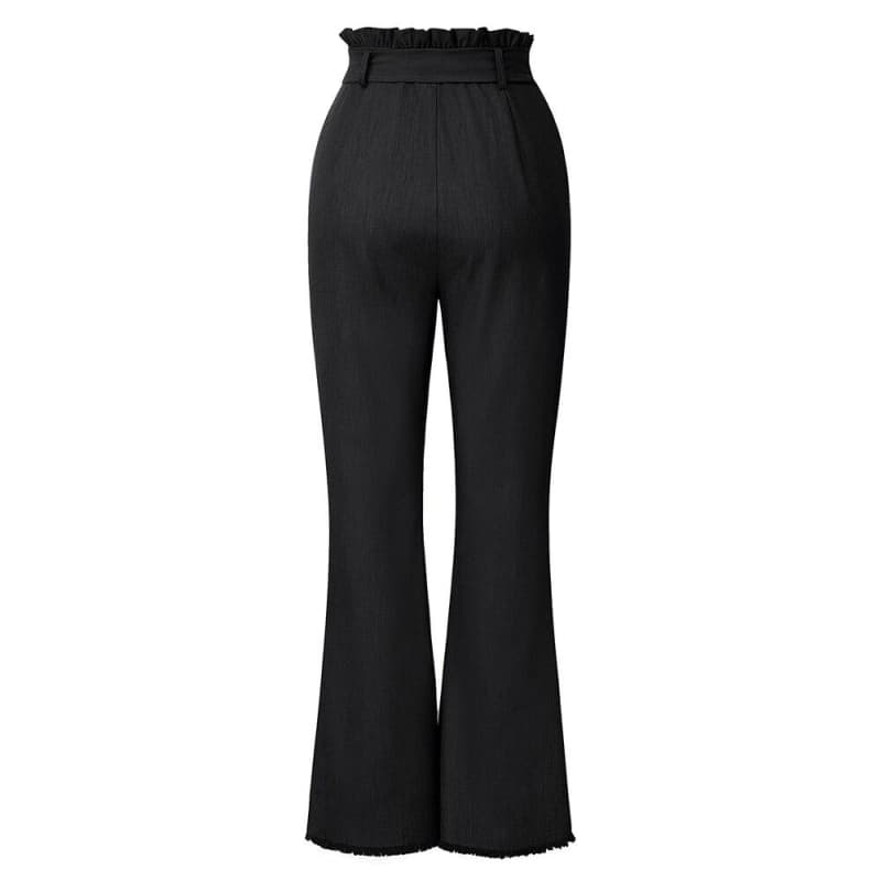 Pantalon Steampunk Élégant Flare