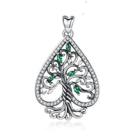 Pendentif Arbre De Vie Argent 925 sans chaîne