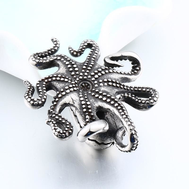 Pendentif Octopus vue dessous | Steampunk Store