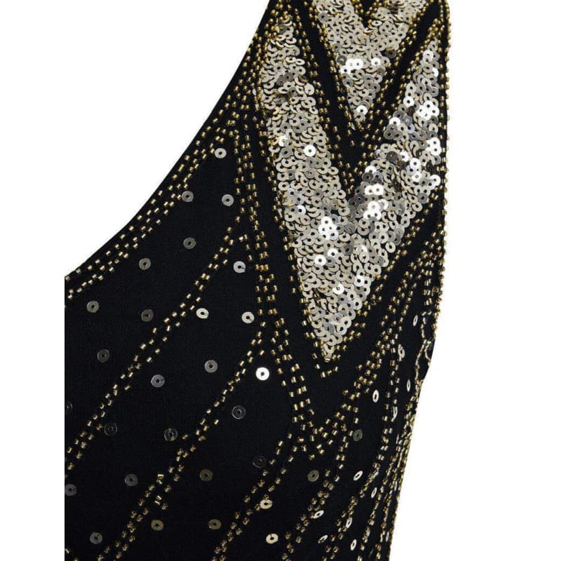 Robe Art Deco détails sequins | Steampunk Store