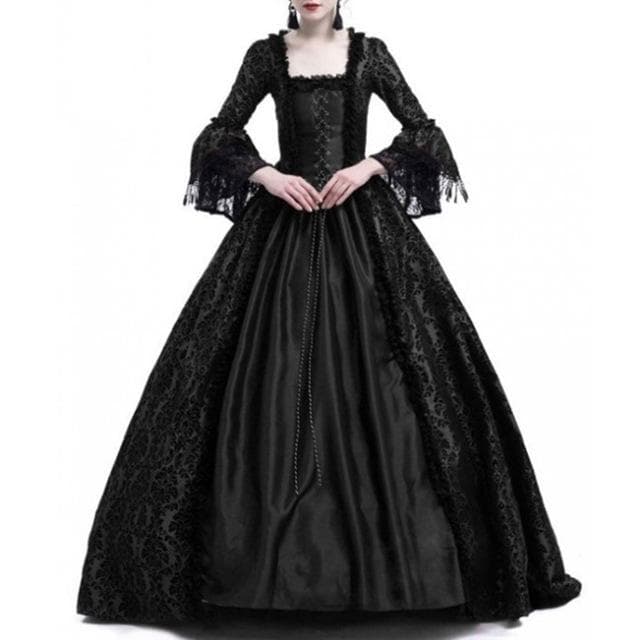 Robe De Bal Victorienne noire