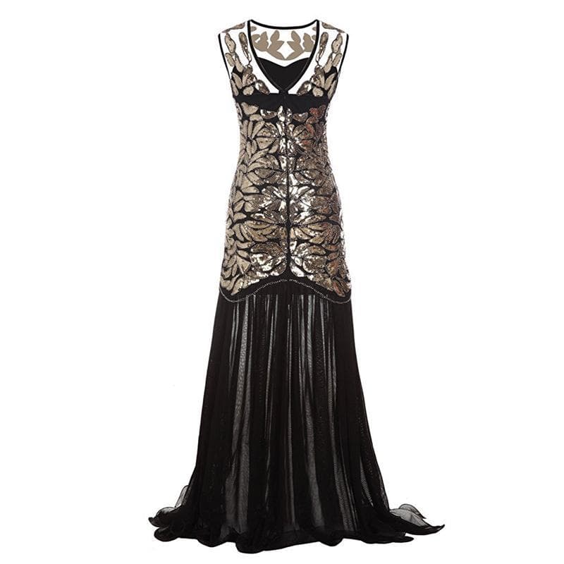 Robe Gothique Chic vue arrière | Steampunk Store