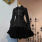 Robe Noire Lolita noire | Steampunk Store