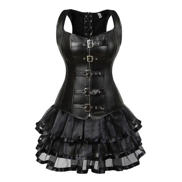 Robe Style Steampunk noire