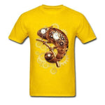 Tee Shirt Gecko Jaune - Steampunk Store