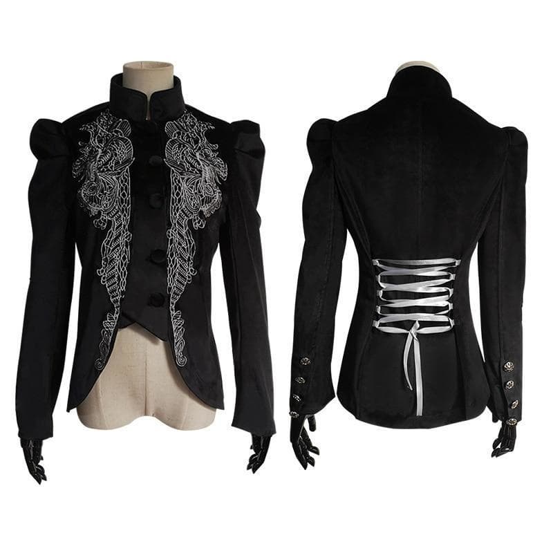 Veste Femme Vintage 2 vues | Steampunk Store