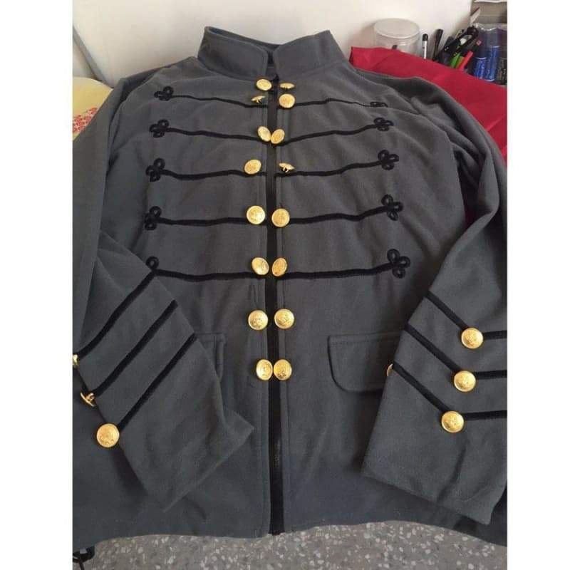 Veste Steampunk Homme posée à plat | Steampunk Store