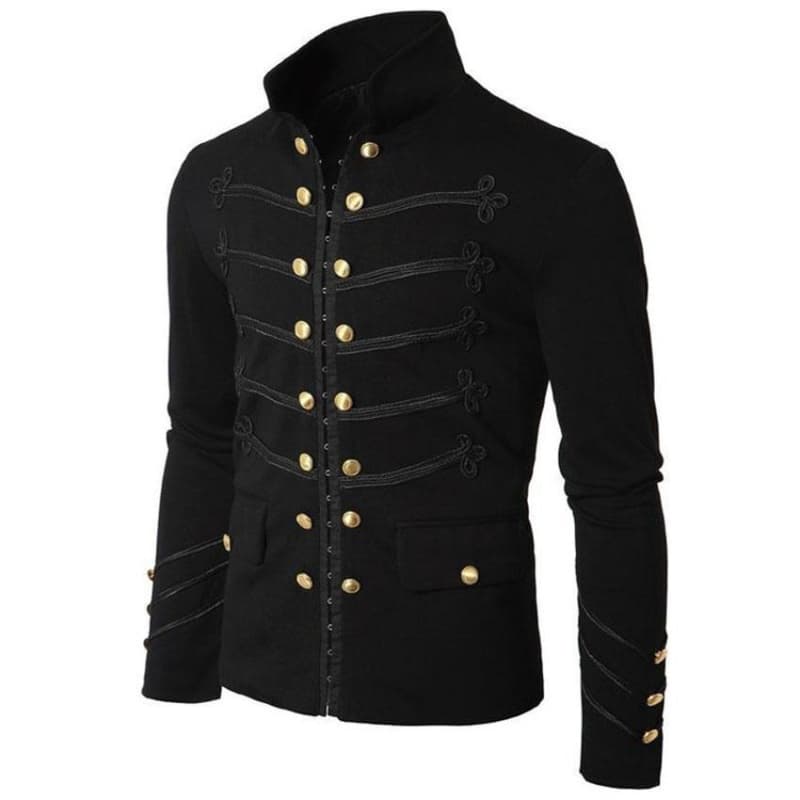 Veste Steampunk Homme noire | Steampunk Store